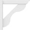 Ekena Millwork Carmel Architectural Grade PVC Outlooker with Traditional Ends, 5"W X 24"D X 24"H OUTP05X24X24CAR01 - alternate 2